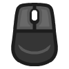 File:Keyboard Black Mouse Middle.png